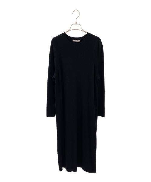 Plage（プラージュ）Plage (プラージュ) Flared Knit ワンピース ブラック サイズ:38の古着・服飾アイテム