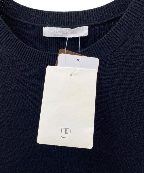 Plage（プラージュ）Plage (プラージュ) Flared Knit ワンピース ブラック サイズ:38の古着・服飾アイテム