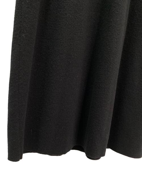 Plage（プラージュ）Plage (プラージュ) Flared Knit ワンピース ブラック サイズ:38の古着・服飾アイテム