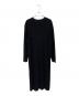 Plage (プラージュ) Flared Knit ワンピース ブラック サイズ:38：6000円