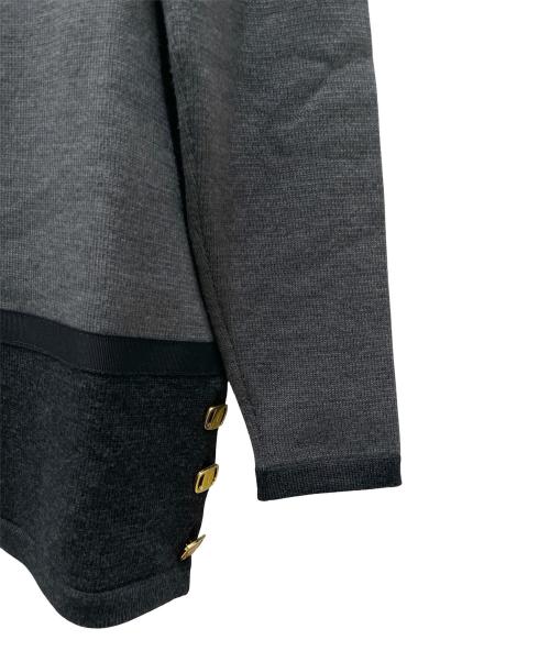 Salvatore Ferragamo（サルヴァトーレ フェラガモ）Salvatore Ferragamo (サルヴァトーレ フェラガモ) セットアップニット グレー サイズ:Ｓの古着・服飾アイテム