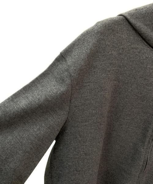 Conte（コンテ）Conte (コンテ) フーデッド ジップパーカー グレー サイズ:Freeの古着・服飾アイテム