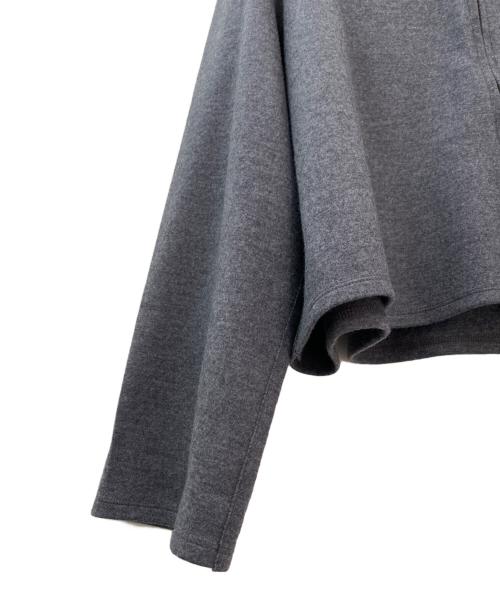 Conte（コンテ）Conte (コンテ) フーデッド ジップパーカー グレー サイズ:Freeの古着・服飾アイテム