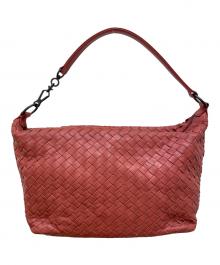 BOTTEGA VENETA（ボッテガベネタ）の古着「イントレチャート ワン ショルダーバッグ」｜ブラウン