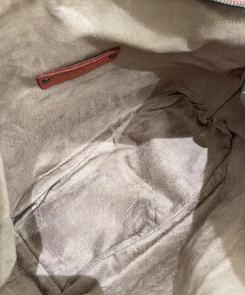 BOTTEGA VENETA（ボッテガベネタ）BOTTEGA VENETA (ボッテガベネタ) イントレチャート ワン ショルダーバッグ ブラウンの古着・服飾アイテム