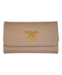 PRADA（プラダ）の古着「6連キーケース」｜ピンク