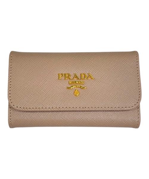 PRADA（プラダ）PRADA (プラダ) 6連キーケース ピンクの古着・服飾アイテム