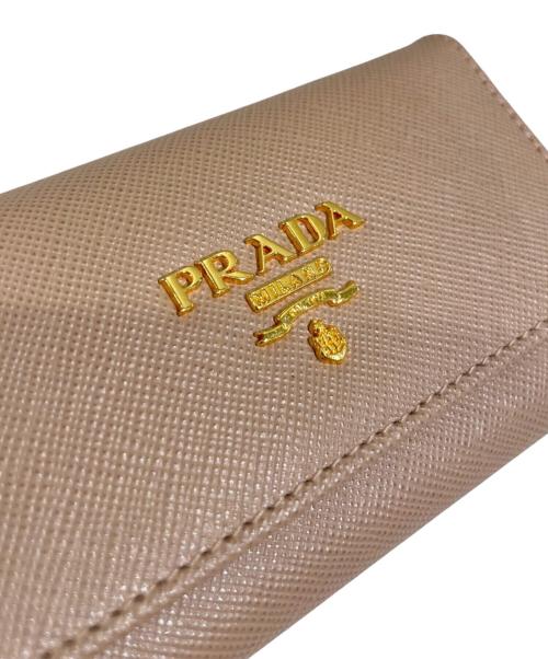 PRADA（プラダ）PRADA (プラダ) 6連キーケース ピンクの古着・服飾アイテム