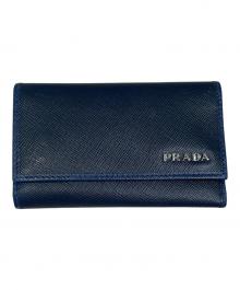 PRADA（プラダ）の古着「6連キーケース」｜ネイビー