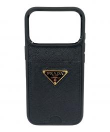 PRADA（プラダ）の古着「サフィアーノレザー iPhone 17 Pro用ケース」