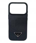 PRADAプラダ）の古着「サフィアーノレザー iPhone 17 Pro用ケース」