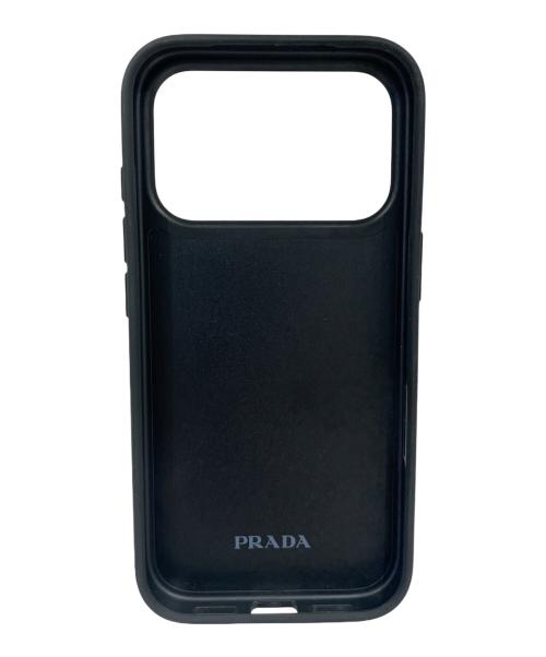 PRADA（プラダ）PRADA (プラダ) サフィアーノレザー iPhone 17 Pro用ケース サイズ:iPhone17Proの古着・服飾アイテム