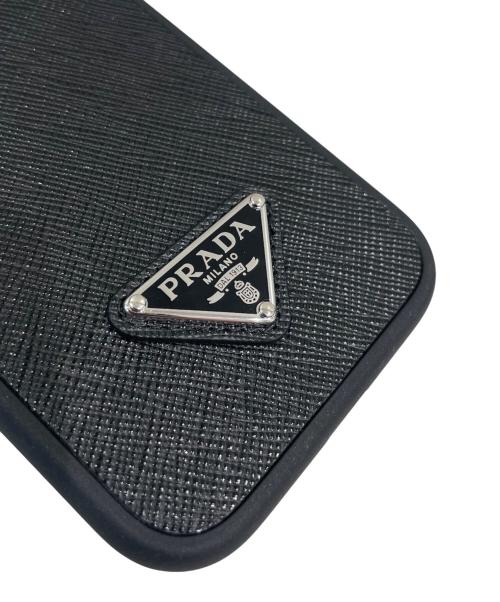 PRADA（プラダ）PRADA (プラダ) サフィアーノレザー iPhone 17 Pro用ケース サイズ:iPhone17Proの古着・服飾アイテム