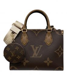 LOUIS VUITTON（ルイ ヴィトン）の古着「モノグラム・ジャイアント オンザゴーPM M46373」