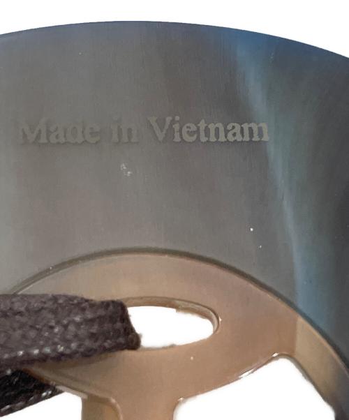 HERMES（エルメス）HERMES (エルメス) バッファローホーンペンダント ブルー×ブラウンの古着・服飾アイテム