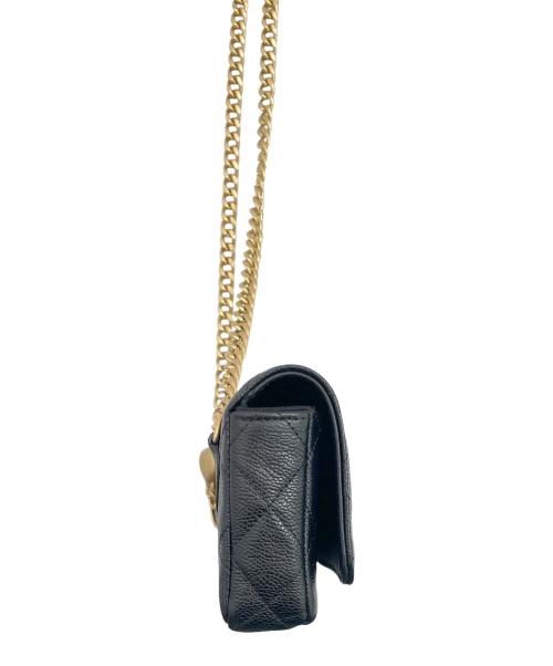 CHANEL（シャネル）CHANEL (シャネル) ウエストショルダーポーチ ブラックの古着・服飾アイテム