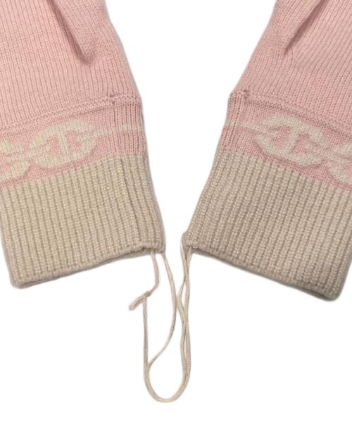 HERMES（エルメス）HERMES (エルメス) ヘヴン 手袋 ピンク サイズ:M 未使用品の古着・服飾アイテム