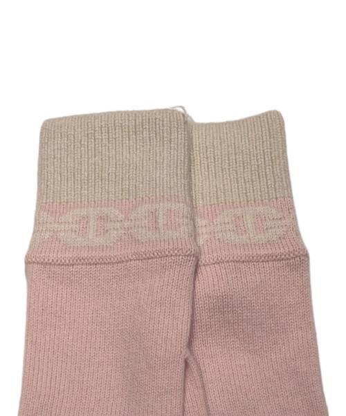 HERMES（エルメス）HERMES (エルメス) ヘヴン 手袋 ピンク サイズ:M 未使用品の古着・服飾アイテム