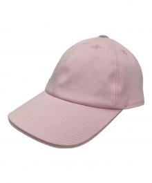 LOUIS VUITTON（ルイ ヴィトン）の古着「LVアイコニック コットンキャップ」｜ピンク