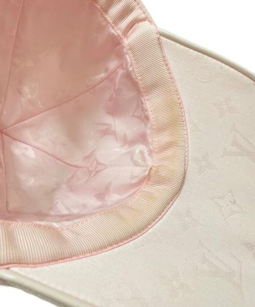 LOUIS VUITTON（ルイ ヴィトン）LOUIS VUITTON (ルイ ヴィトン) LVアイコニック コットンキャップ ピンクの古着・服飾アイテム