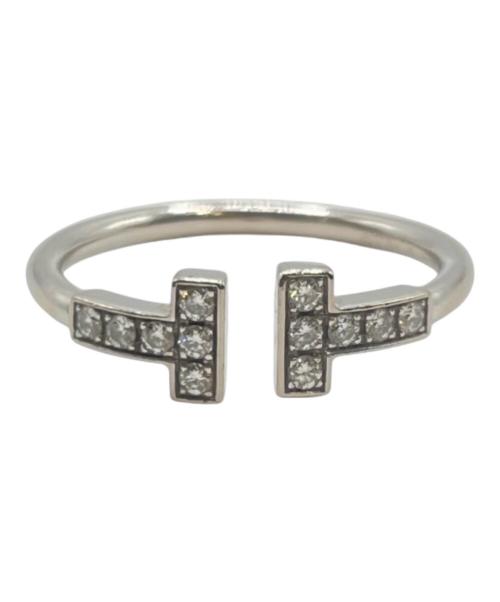 TIFFANY & Co.（ティファニー）TIFFANY & Co. (ティファニー) Tワイヤー ダイヤモンドリング サイズ:11号の古着・服飾アイテム