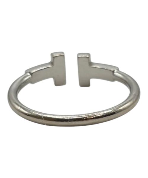 TIFFANY & Co.（ティファニー）TIFFANY & Co. (ティファニー) Tワイヤー ダイヤモンドリング サイズ:11号の古着・服飾アイテム