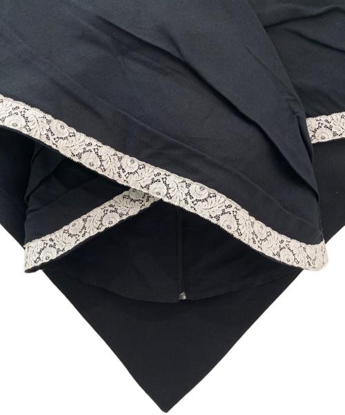 jacquemus（ジャックムス）jacquemus (ジャックムス) リネン混ケープ ブラック サイズ:38の古着・服飾アイテム