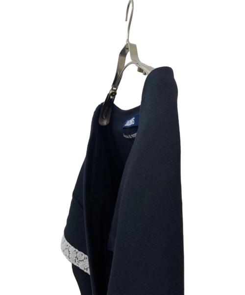 jacquemus（ジャックムス）jacquemus (ジャックムス) リネン混ケープ ブラック サイズ:38の古着・服飾アイテム