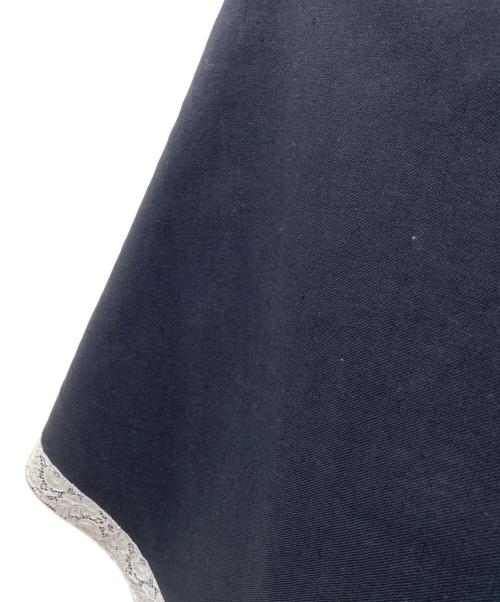 jacquemus（ジャックムス）jacquemus (ジャックムス) リネン混ケープ ブラック サイズ:38の古着・服飾アイテム