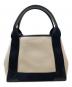BALENCIAGA (バレンシアガ) NAVY CABAS XS アイボリー×ブラック サイズ:XS：60000円