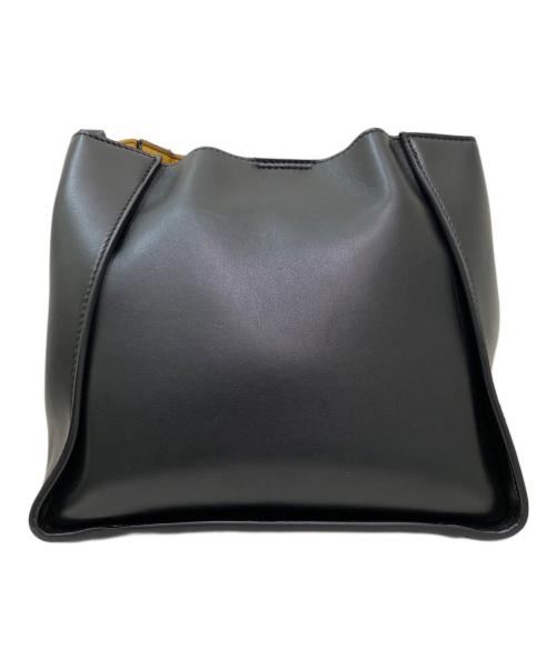 STELLA McCARTNEY（ステラマッカートニー）STELLA McCARTNEY (ステラマッカートニー) ロゴショルダーバッグ ブラックの古着・服飾アイテム