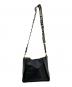 中古・古着 STELLA McCARTNEY (ステラマッカートニー) ロゴショルダーバッグ ブラック：35000円