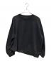 marina yee（マリナ イー）の古着「デザインスウェット」｜ブラック