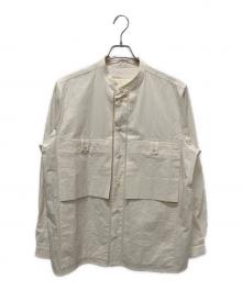 toogood（トゥーグッド）の古着「THE TRACER SHIRT LW TEXTURED COTTON」｜アイボリー
