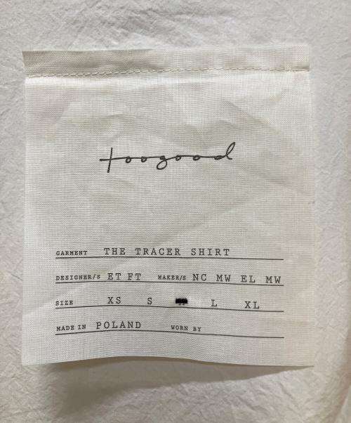 toogood（トゥーグッド）toogood (トゥーグッド) THE TRACER SHIRT LW TEXTURED COTTON アイボリー サイズ:XSの古着・服飾アイテム