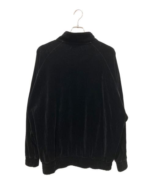 Graphpaper（グラフペーパー）Graphpaper (グラフペーパー) 24AWA Compact Velour Track Jacket ブラック サイズ:1の古着・服飾アイテム