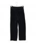 Graphpaper (グラフペーパー) 24AW Compact Velour Easy Pants ブラック サイズ:1：22000円