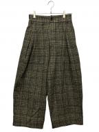 toogoodトゥーグッド）の古着「The etcher trouser(エッチャートラウザー)」｜ブラウン×ブラック