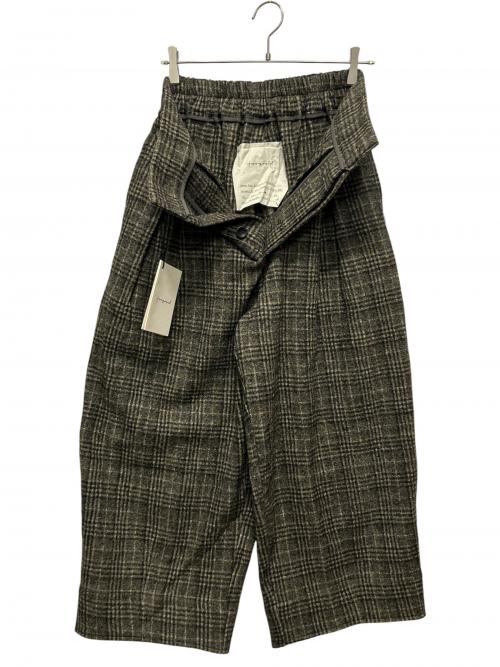 toogood（トゥーグッド）toogood (トゥーグッド) The etcher trouser(エッチャートラウザー) ブラウン×ブラック サイズ:Mの古着・服飾アイテム