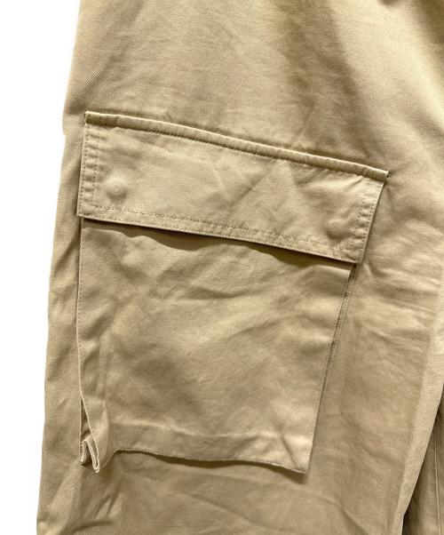 MM6 Maison Margiela（エムエムシックスメゾンマルジェラ）MM6 Maison Margiela (エムエムシックスメゾンマルジェラ) MM DRAWSTRING CARGO PANTS ベージュ サイズ:38の古着・服飾アイテム
