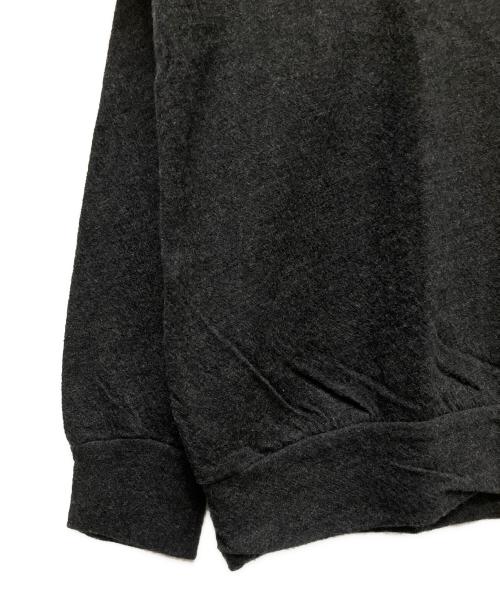 COMOLI（コモリ）COMOLI (コモリ) ウール天竺 長袖タートルネック グレー サイズ:3 未使用品の古着・服飾アイテム