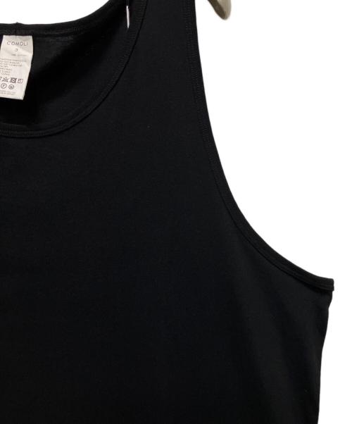 COMOLI（コモリ）COMOLI (コモリ) タンクトップ ブラック サイズ:3の古着・服飾アイテム