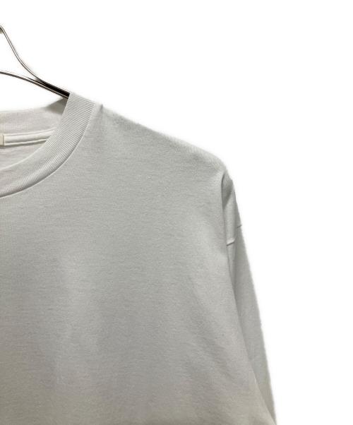 COMOLI（コモリ）COMOLI (コモリ) コットンジャージ 長袖Tシャツ ホワイト サイズ:3 未使用品の古着・服飾アイテム