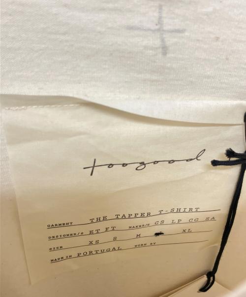 toogood（トゥーグッド）toogood (トゥーグッド) The tapper  T-shirt アイボリー サイズ:Lの古着・服飾アイテム