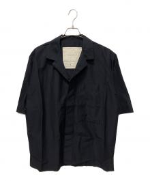 toogood（トゥーグッド）の古着「シルク混 The landscaper shirt」｜ネイビー