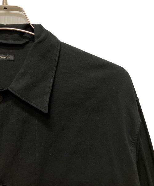 COMOLI（コモリ）COMOLI (コモリ) 23SS 空紡オックス シャツジャケット ブラック サイズ:2の古着・服飾アイテム