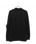 COMOLI (コモリ) ウール モックネックニット ブラック サイズ:3 未使用品：45000円