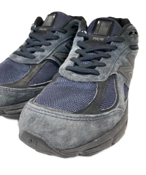 NEW BALANCE（ニューバランス）NEW BALANCE (ニューバランス) JJJJound (ジョウンド) JJJJound × New Balance 990v4 Made in USA グレー サイズ:27.5㎝の古着・服飾アイテム