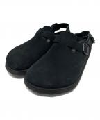 BIRKENSTOCKビルケンシュトック）の古着「Tokio Suede Leather(トキオ・スエードレザー)」｜ブラック