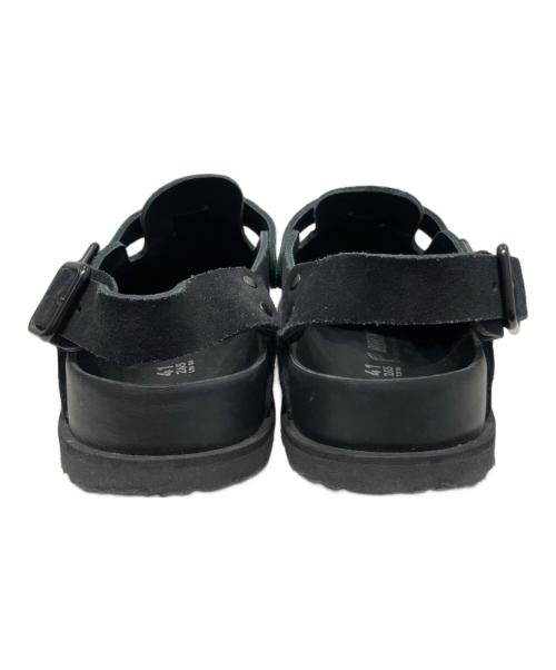 BIRKENSTOCK（ビルケンシュトック）BIRKENSTOCK (ビルケンシュトック) Tokio Suede Leather(トキオ・スエードレザー) ブラック サイズ:26.5㎝の古着・服飾アイテム